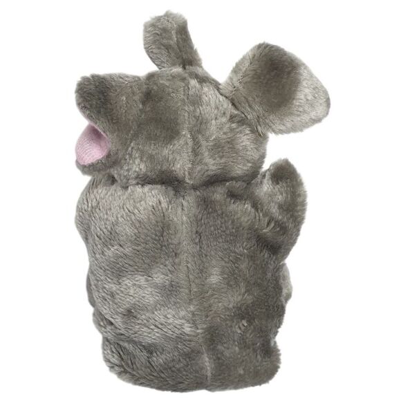 Gray Elephant Hand Puppet Dramatic Role Play Puppetry 11" Plush Toy - Picture 6 of 11